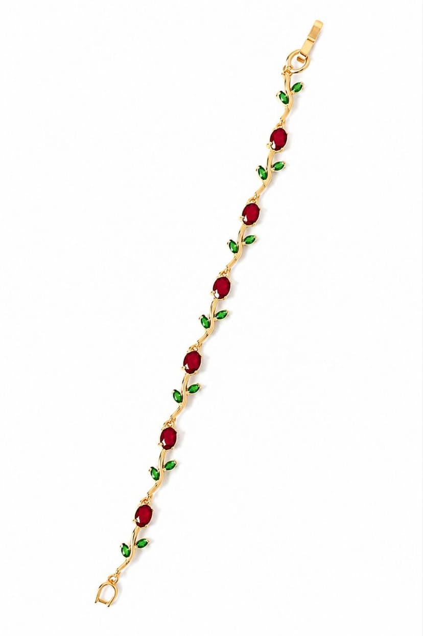 tulip bracelets red